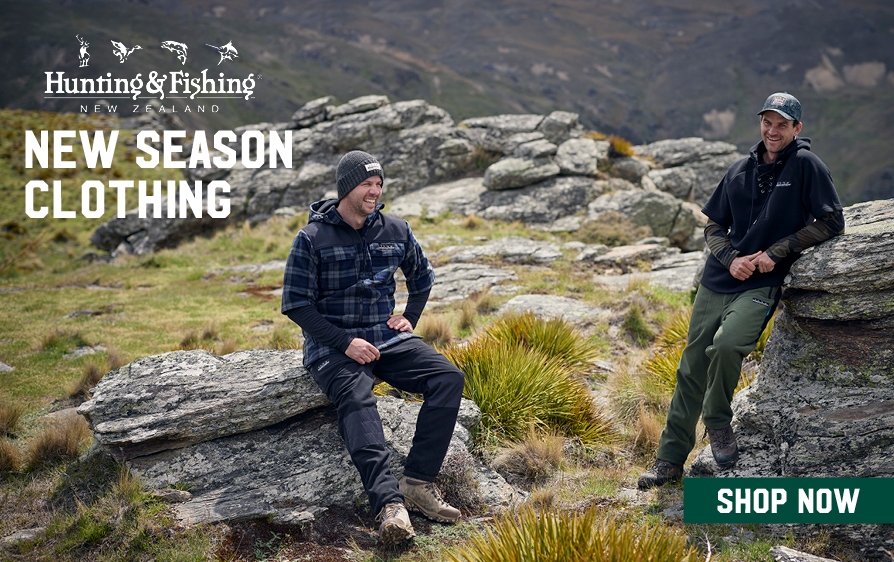New season clothing — shop now.